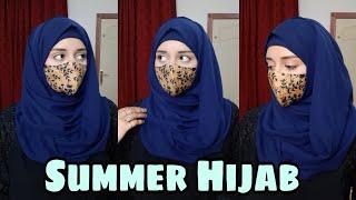 Easiest Summer Hijab Tutorial | Full Coverage | Hijab Styles | TheHijabi__