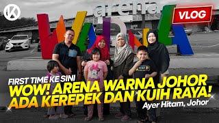 Kami First Time ke Arena Warna, Ayer Hitam Johor Tak Sangka Banyaknya Kerepek & Biskut Raya!