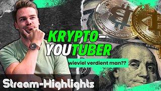 Wieviel verdient man als Krypto-Youtuber? | Q&A | Stream-Highlights