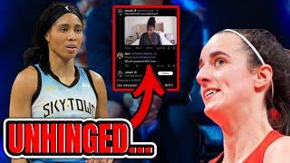 WNBA FANS ATTACKED Isabelle Harrison Angel Reese Teammate For PRAISING Caitlin Clark Winning ROTY!