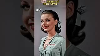 123 Years of Woman’s Hair Style #hairstyle #ai #artificialintelligence