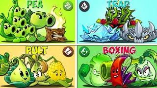 4 Super Team Plants Battlez - Who Will Win? - PvZ 2 Team Plant Vs Team Plant