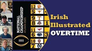 Overtime: Notre Dame Gets the 7th Seed in the CFP; What Does it Mean for the Irish?