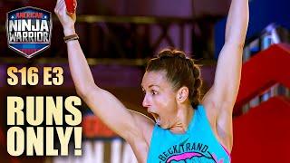 Only Runs! American Ninja Warrior S16 E03