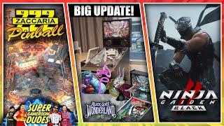 Alice Goes To Wonderland Gameplay, Ninja Gaiden & XBOX Developer Direct, NEW Zaccaria Pinball!