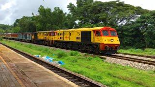 Twin TEJAS WDP3A Diesel locomotives with Lokmanyatilak Ernakulam Duronto Express