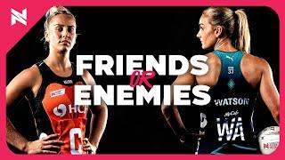 Friends or Enemies? Ep.1 | Liz Watson Vs Jamie-Lee Price | Suncorp Super Netball