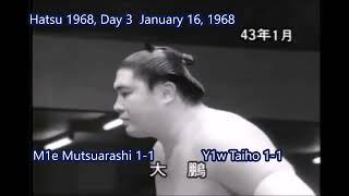 Kinboshi 金星 : Part 2 - Haru 1960 - Nagoya 1969 昭和35年春場所 - 昭和44年名古屋場所