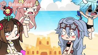 Gacha Life Tiktok Funny Memes - Selina want to go to the Beach ️