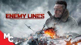 Enemy Lines | Full Movie | Action War Drama | John Hannah | WWll