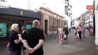 Town Centre, Abergavenny, Wales