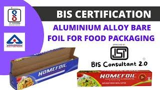 BIS License home foil | BIS certification aluminium foil | BIS registration home foil |  8700247513