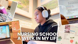 week in the life of a nursing student vlog