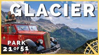 ️ Glacier National Park: Going-to-the-Sun Road in an Iconic Red Bus! | 51 Parks with the Newstates