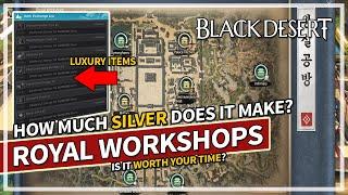 Are Royal Workshops Profitable? How to make Silver Guide | Black Desert