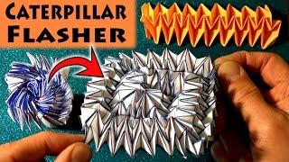 Origami Caterpillar Flasher