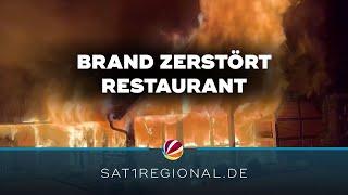 Brand zerstört griechisches Restaurant in Geesthacht