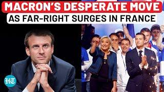 France Elections: Le Pen & Bardella’s Far-Right Party Stuns Macron In First Round; Protests Erupt