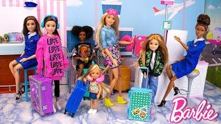 Barbie Sisters Airplane Travel Routine