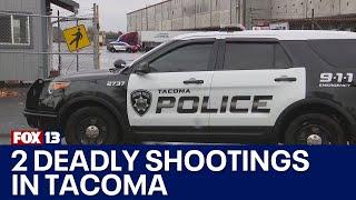 Tacoma Police investigating two deadly shootings | FOX 13 Seattle