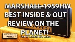 Marshall 1959HW Hand Wired Plexi 100 Watt Tube Amp | Inside Out in Depth Review | Tony Mckenzie