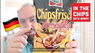  Funny Frisch Chipsfrisch Currywurst potato chips on In The Chips with Barry