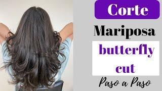 Corte Mariposa Paso a Paso [BUTTERFLY CUT]