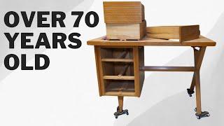 Famous Department Store Desk Restoration