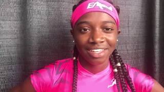 Tamari Davis Talks About AAU 200m National Record