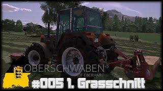 LS22 OBERSCHWABEN LP #005 - Ab in den 1. Schnitt  / Realismus Selbstversuch