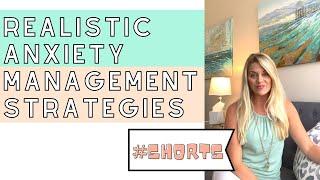 WHEN ANXIETY STRIKES Realistic anxiety management strategies you can use NOW! #shorts #anxietyhelp