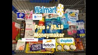 Walmart Ibotta deals & haul | FREE + $3.19 moneymaker| Mid-week harvest bonus.