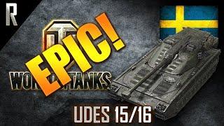 ► World of Tanks - Epic Games: UDES 15/16 [12 kills, 6852 dmg]