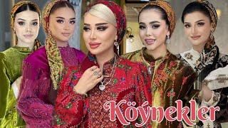 Her durli türkmen moda koynek fasonlar 2024 | Dresses for women | taze fasonlar 2024