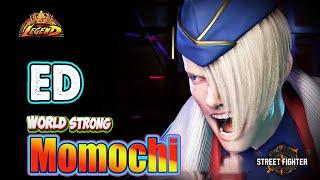 SF6  Momochi (ED) Is So Aggressive & Best Combos !Best Ranked MatchSf6 DLC Replays