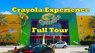 Crayola Experience Orlando - Full Walk through - July 2019