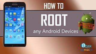KINGOROOT : Root almost all Android Devices Without PC