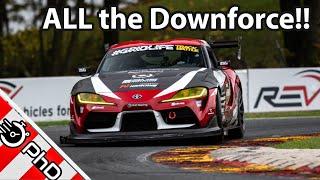 Maximum Downforce at Gridlife Road America!! Time Attack Toyota Supra A90 - Project TA90 #49