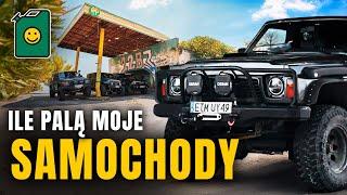 Ile Palą Moje Samochody - Patrol, Camaro, Isuzu Trooper, GAZ 66, STAR 744, Samurai, Frontera, Raptor