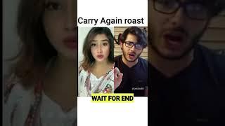 Sofia Ansari Instagram reels roast by carryminati @Sofia anshari new roasting vedio by Carryminati