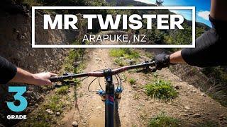 NEVER ENDING BERMS - Mr Twister Mountain Bike Trail (Grade 3 - Intermediate) | Arapuke, NZ