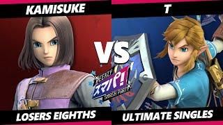 Sumapa 148 TOP 8 - Kamisuke (Hero) Vs. T (Link) Smash Ultimate - SSBU