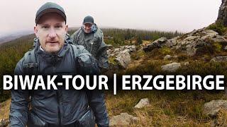 Bärenbrüder in Tschechien  Biwak-Wanderung im Erzgebirge  Overnighter Klínovec