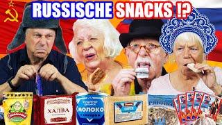 SENIOREN probieren RUSSISCHE Süßigkeiten | Oma Geht Steil 