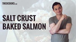 How To Make Salt Baked Fish (salt crust fish) by Theo Michaels Masterchef