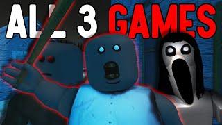 Can We Beat EVERY Granny Game On Roblox? (Ft. 3fs)