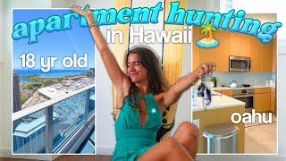 apartment hunting in hawaii at 18 (+empty house tour) || moving diaries