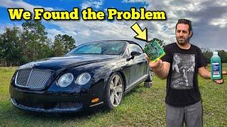 Can we Start my Flood Totaled Bentley Coupe with this Simple Trick?