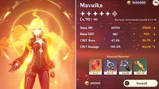 MAVUIKA COMPLETE PRE-FARM GUIDE: Artifacts, Ascension, Talents & Weapon Materials - Genshin Impact