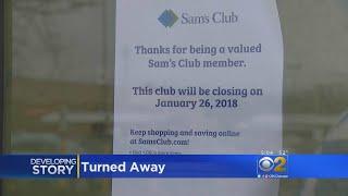 Sam's Closings Shock Customers